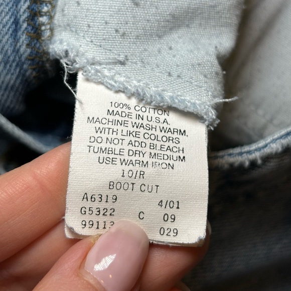 Harley-Davidson - Womens Blue Jeans in Size 10 - Picture 8 of 10